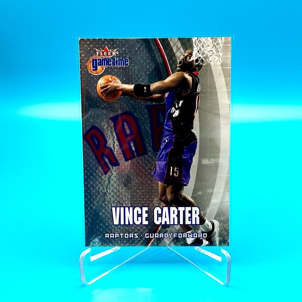 2000-01 Fleer🔥Vince Carter🔥Silver Game Time! 🤩 #1